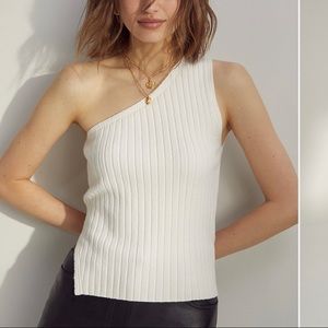 One shoulder tank top